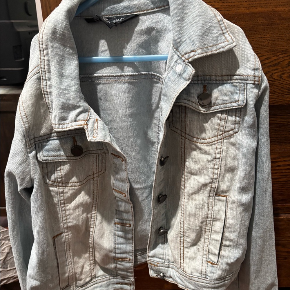 Stylish Kids Denim Jacket - Light Blue